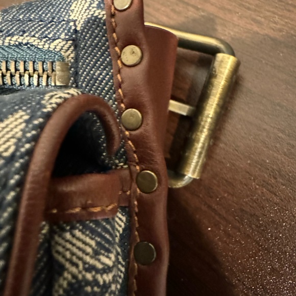 Celine Macadam denim belt bag - Picture 5 of 12